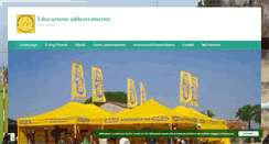 Desktop Screenshot of educazionealimentazionecani.com